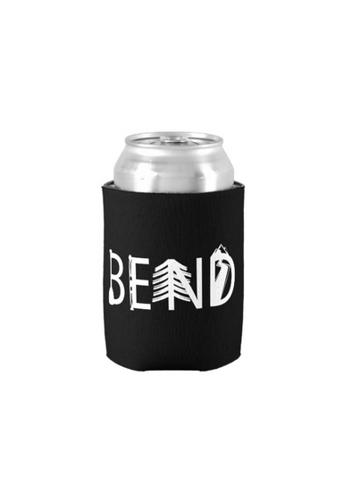 Bend Oregon Activity Letters Beer Can Cooler