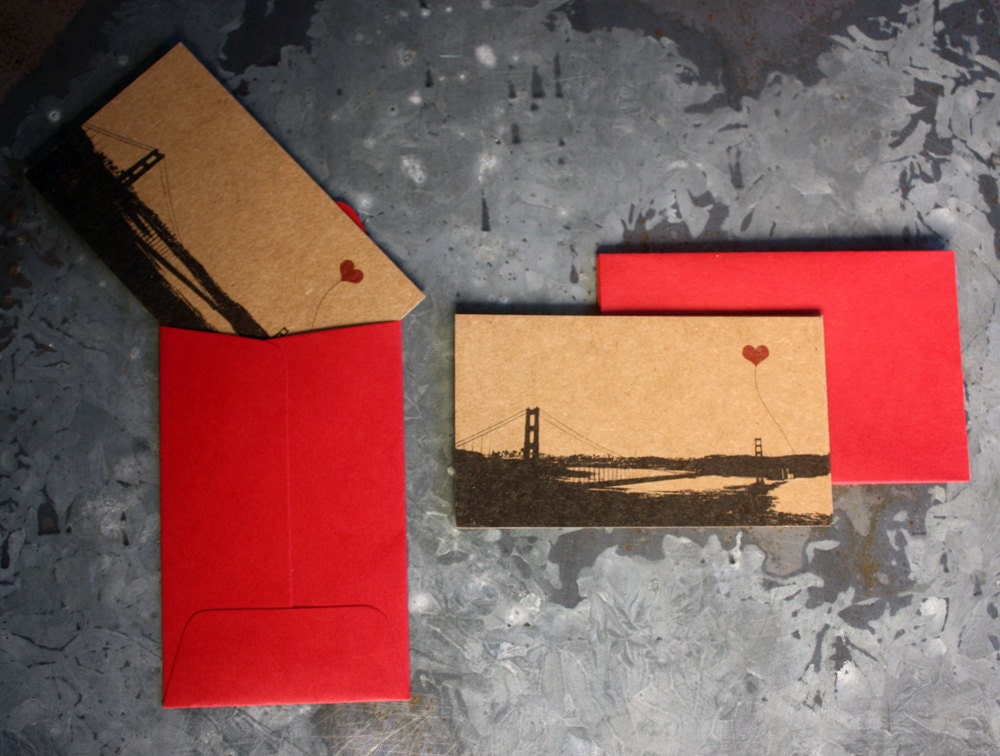 Golden Gate Bridge gift tags – noteify