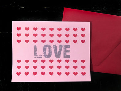 LOVE note card - noteify