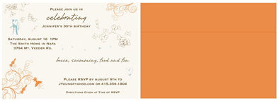 Custom Birthday (or Bridal Shower, etc.) Invitations - noteify
