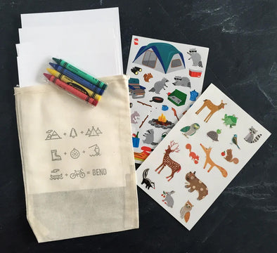 Bend Oregon Equation Kid's Activity Pack Gift Bag
