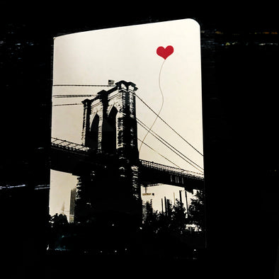 NYC Brooklyn Bridge Pocket Notebook - noteify