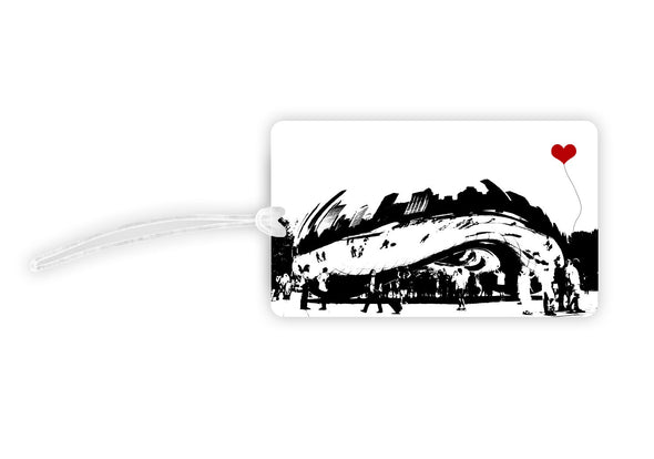 The Bean in Chicago Luggage Tag - noteify