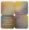 Dolly Parton Quotes Reusable Paper Coaster Assorted Set of 8 - noteify