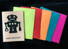 Happy Birthday Robot single note card - noteify