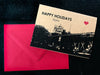 Happy Holidays from Portland, Oregon set of 8 note cards - noteify