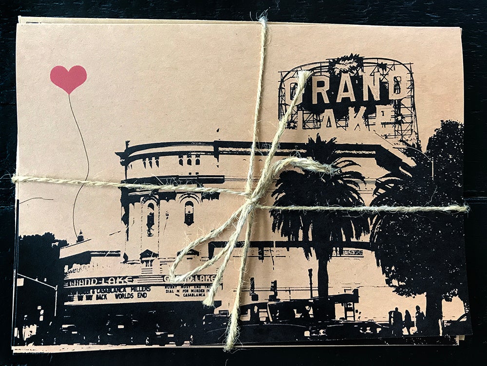 Oakland Buildings set of 3 note cards | noteify