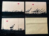 Oakland Cranes set of 3 note cards - noteify