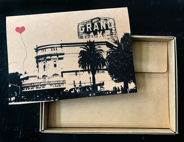 Oakland Buildings set of 3 note cards - noteify