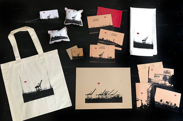 Oakland Crane tote bag - noteify