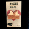 Port of Oakland Crane Wooden Magnet - noteify
