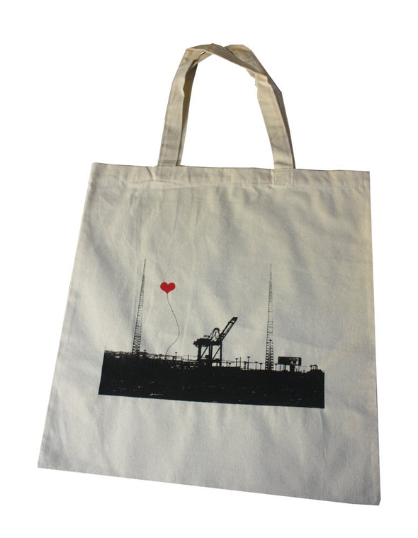 Oakland Crane tote bag - noteify