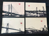 Portland Bridges set of 4 note cards - noteify