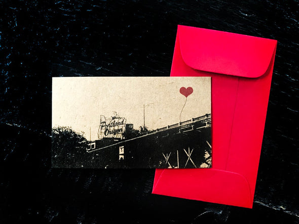 Portland Oregon gift tags set of 3 - Choose from Hawthorne Bridge, Stag Sign, or St John's Bridge - noteify