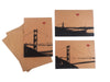 San Francisco Golden Gate Bridge set of 3 Bridge Views note card set - noteify