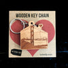 San Francisco Golden Gate Bridge Wooden Key Chain - noteify