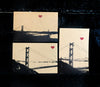 San Francisco Lover's Postcard set - noteify