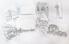 San Francisco Lover's Coloring Cards assorted set of 8 - noteify