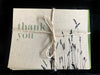 Thank You w/Wheat Set of 8 note cards - noteify