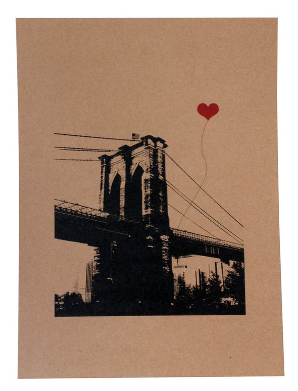 Brooklyn Bridge print - noteify