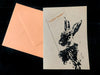 Happy Easter from a Bunny single note card - noteify