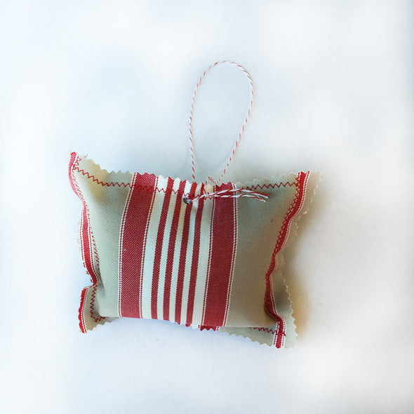 Chicago Bean Fabric Ornament - noteify