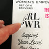 Women’s Empowerment Sticker Sheet - noteify